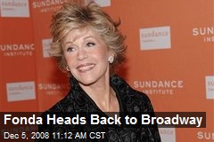Fonda Heads Back to Broadway