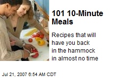 101 10-Minute Meals
