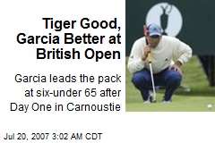 Tiger Good, Garcia Better at British Open