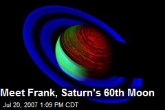 Meet Frank, Saturn's 60th Moon