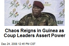 Chaos Reigns in Guinea as Coup Leaders Assert Power