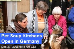 Pet Soup Kitchens Open in Germany