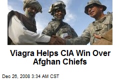 Viagra Helps CIA Win Over Afghan Chiefs