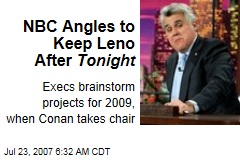 NBC Angles to Keep Leno After Tonight