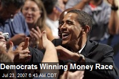 Democrats Winning Money Race
