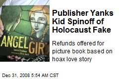 Publisher Yanks Kid Spinoff of Holocaust Fake
