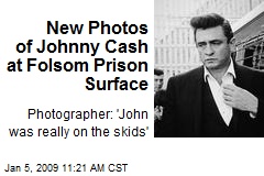 New Photos of Johnny Cash at Folsom Prison Surface