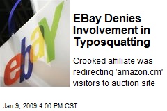 EBay Denies Involvement in Typosquatting