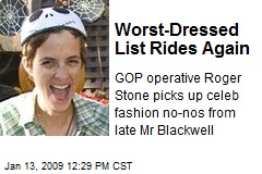 Worst-Dressed List Rides Again