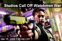 Studios Call Off Watchmen War