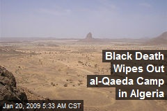 Black Death Wipes Out al-Qaeda Camp in Algeria