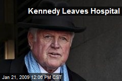 Kennedy Leaves Hospital