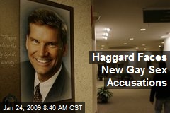 Haggard Faces New Gay Sex Accusations