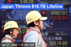 Japan Throws $16.7B Lifeline