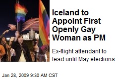Iceland to Appoint First Openly Gay Woman as PM