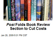 Post Folds Book Review Section to Cut Costs