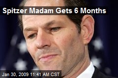 Spitzer Madam Gets 6 Months