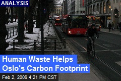 Human Waste Helps Oslo's Carbon Footprint