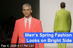 Men's Spring Fashion Looks on Bright Side