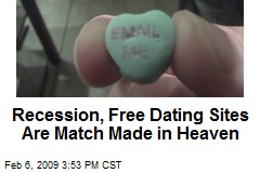 Recession, Free Dating Sites Are Match Made in Heaven