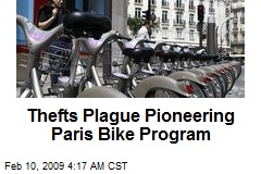 Thefts Plague Pioneering Paris Bike Program
