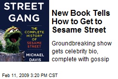 New Book Tells How to Get to Sesame Street