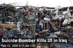 Suicide Bomber Kills 35 in Iraq