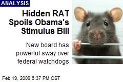 Hidden RAT Spoils Obama's Stimulus Bill
