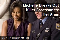 Michelle Breaks Out Killer Accessories: Her Arms