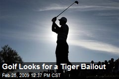 Golf Looks for a Tiger Bailout