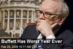 Buffett Has Worst Year Ever