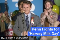 Penn Fights for 'Harvey Milk Day'