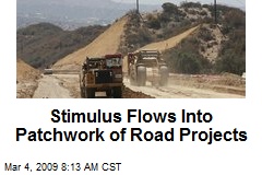 Stimulus Flows Into Patchwork of Road Projects