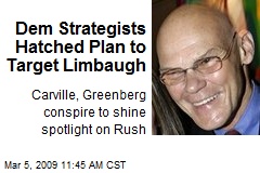 Dem Strategists Hatched Plan to Target Limbaugh