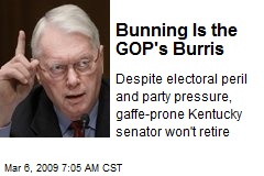 Bunning Is the GOP's Burris