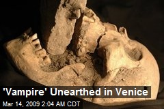'Vampire' Unearthed in Venice
