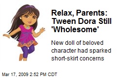 Relax, Parents: Tween Dora Still 'Wholesome'