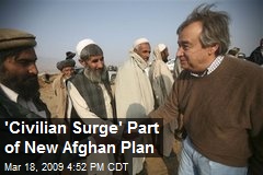 'Civilian Surge' Part of New Afghan Plan