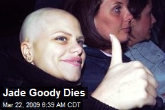 Jade Goody Dies