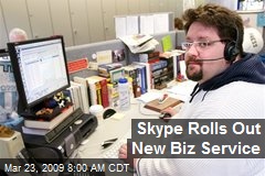 Skype Rolls Out New Biz Service