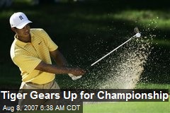 Tiger Gears Up for Championship