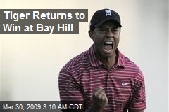 Tiger Returns to Win at Bay Hill