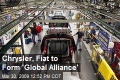 Chrysler, Fiat to Form 'Global Alliance'