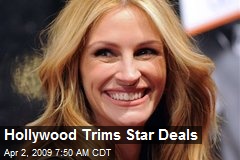 Hollywood Trims Star Deals