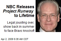 NBC Releases Project Runway to Lifetime