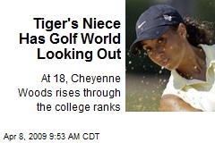Tiger's Niece Has Golf World Looking Out