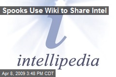 Spooks Use Wiki to Share Intel