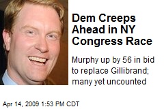 Dem Creeps Ahead in NY Congress Race