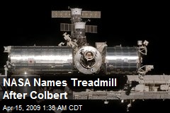NASA Names Treadmill After Colbert