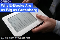 Why E-Books Are as Big as Gutenberg